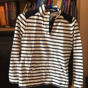 Brooks brothers striped blue and white
